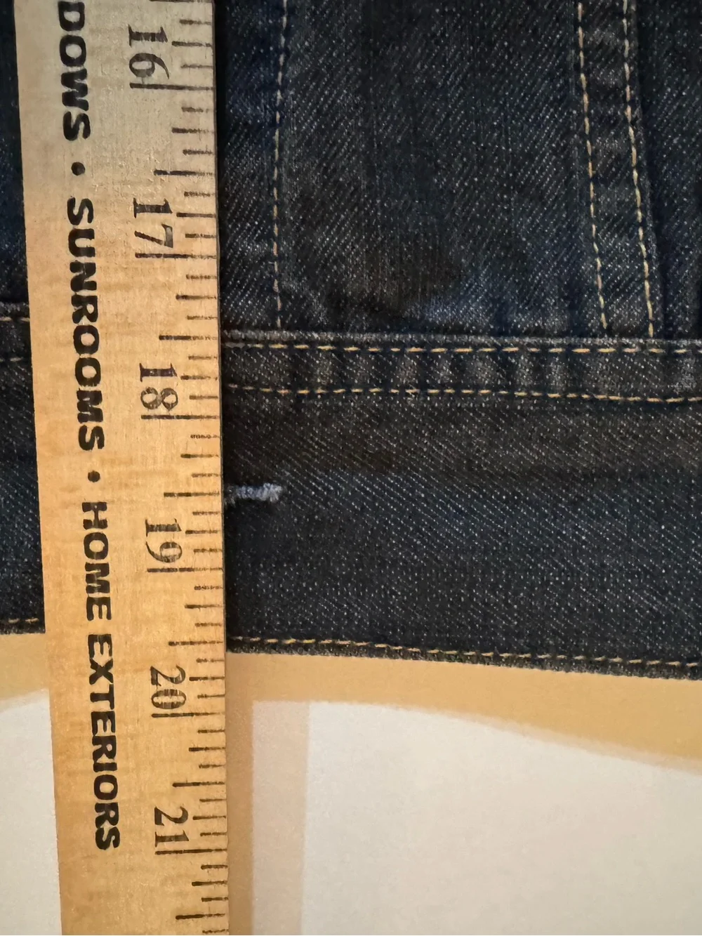 Vintage RG 512 Sleeveless Blue Jean Jacket - Picture 10 of 13
